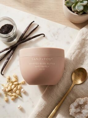 Sand + Fog Whipped Body Butter White Vanilla 8Fl Oz